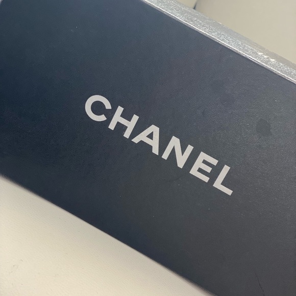 RARE Velvet tweed blue and gray Chanel Espadrilles - Picture 3 of 4